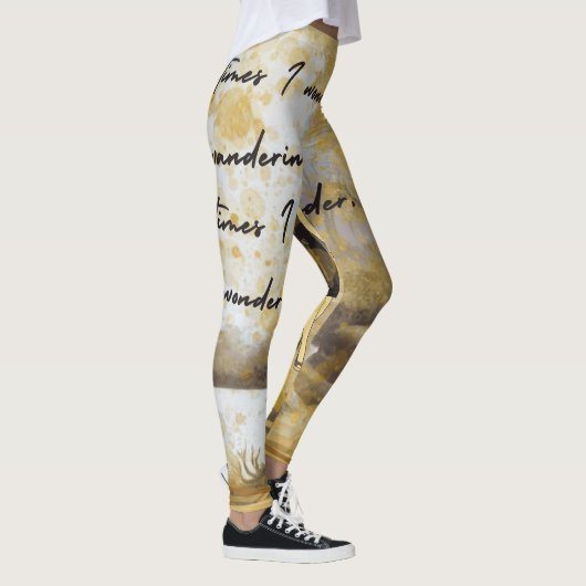 Leggings Parfois, Je Me Demande (Droite)