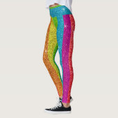 Leggings Parties scintillant Arc-en-ciel drapeau mariage Ga (Gauche)