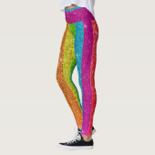 Leggings Parties scintillant Arc-en-ciel drapeau mariage Ga (Gauche)