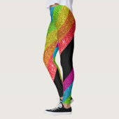 Leggings Parties scintillant Arc-en-ciel drapeau mariage Ga (Gauche)