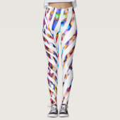 Leggings Parties scintillant Bokeh Palm Tree Leaf Motifs co (Devant)