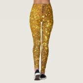 Leggings Parties scintillant cadeau populaire Gold de luxe (Dos)