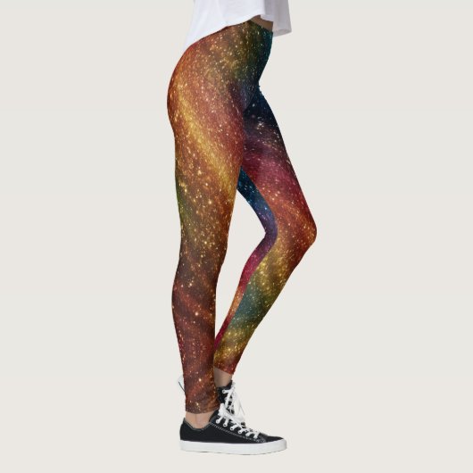 Leggings Parties scintillant Cosmologique d'irruption arc-e (Droite)