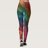 Leggings Parties scintillant Cosmologique d'irruption arc-e (Dos)
