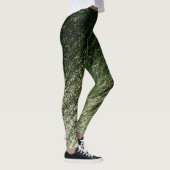 Leggings Parties scintillant Dark to Pastel Jade Ombre, Ear (Droite)