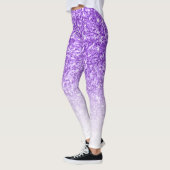 Leggings Parties scintillant de lavande (Gauche)