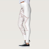 Leggings Parties scintillant des Gold Faux Roses non centré (Gauche)