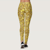 Leggings Parties scintillant d'or (Dos)