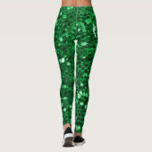 Leggings Parties scintillant Emerald Mermaid (Dos)