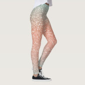 Leggings Parties scintillant en or glam (Droite)