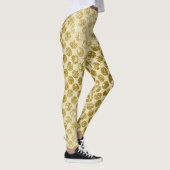 Leggings Parties scintillant en or glam (Droite)