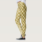 Leggings Parties scintillant en or glam (Gauche)