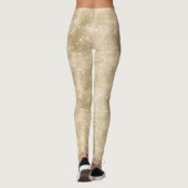 Leggings Parties scintillant et Motif brillant Gold ID671 (Dos)