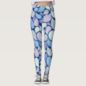 Leggings Parties scintillant Frosty moderne Paisley Motif b (Devant)
