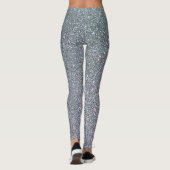 Leggings Parties scintillant Grey tendance (Dos)