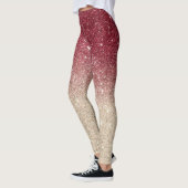 Leggings Parties scintillant gris moderne étincelles (Gauche)