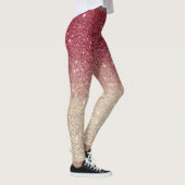 Leggings Parties scintillant gris moderne étincelles (Droite)