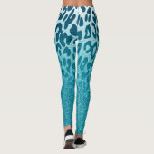 Leggings Parties scintillant Leopard (Dos)