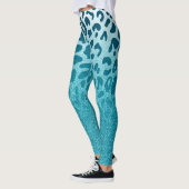 Leggings Parties scintillant Leopard (Gauche)