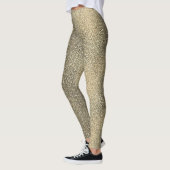 Leggings Parties scintillant moderne Classy Or Gradient Épe (Gauche)