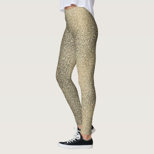 Leggings Parties scintillant moderne Classy Or Gradient Épe (Gauche)