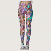 Leggings Parties scintillant Moderne Opal Collection Hologr (Devant)