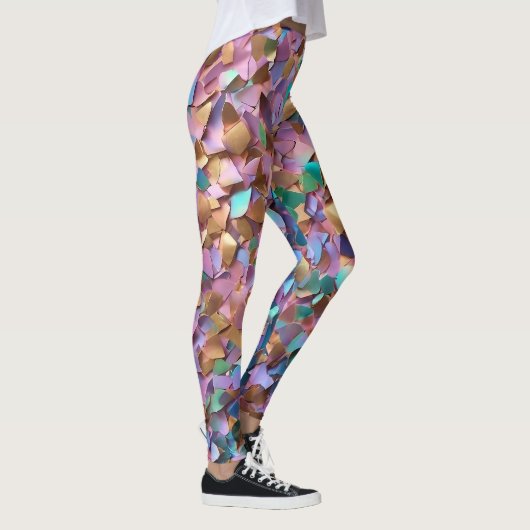 Leggings Parties scintillant Moderne Opal Collection Hologr (Droite)