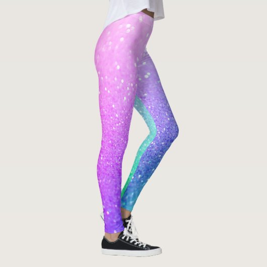 Leggings Parties scintillant Ombre Pastel Sparkling (Droite)