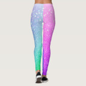 Leggings Parties scintillant Ombre Pastel Sparkling (Dos)
