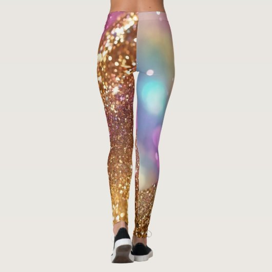 Leggings Parties scintillant Opal Collection Holographique  (Dos)