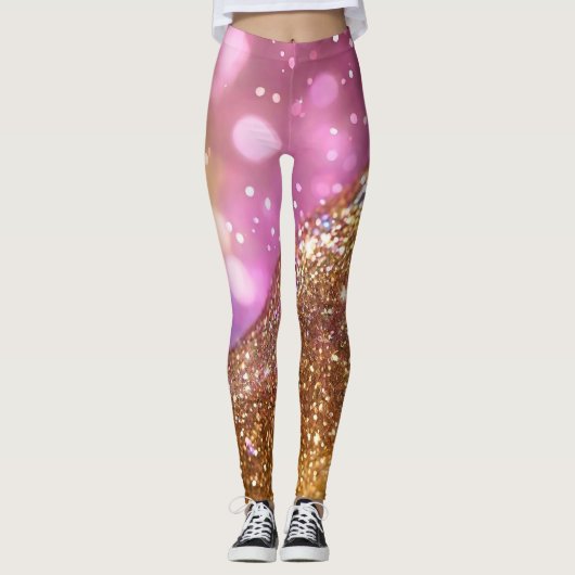Leggings Parties scintillant Opal Collection Holographique  (Devant)