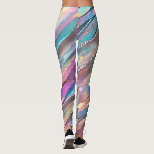 Leggings Parties scintillant Opal Holographique Collection  (Dos)