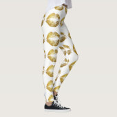 Leggings Parties scintillant or lèvres #2 (Droite)