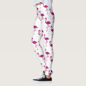 Leggings Parties scintillant rose brillant motif (Gauche)