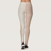 Leggings Parties scintillant Rose Gold de luxe (Dos)