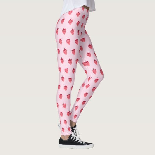Leggings Parties scintillant rose mignonne (Droite)