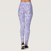 Leggings Parties scintillant rose pâle foncé TEXTE PERSONNA (Dos)