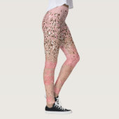 Leggings Parties scintillant rose vierge Marocaine Indienne (Droite)