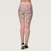 Leggings Parties scintillant rose vierge Marocaine Indienne (Dos)