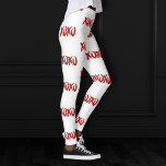 Leggings Parties scintillant rouge XOXO | Glam Brushstroke<br><div class="desc">Décontracté, funky lettré à la main calligraphie "XOXO" embrasse et embrasse wordart en fausse parties scintillant rouge métallique scimmer lettrage. Le design typographique présente un script moderne chic contrasté agréablement sur un arrière - plan solide qui est parfait pour un thème unique et élégant. Ce dégradé moyen mélangé qui ajoute...</div>