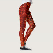 Leggings Parties scintillant rouges (Droite)