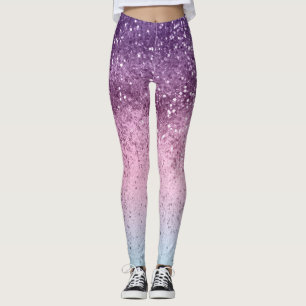 Leggings Parties scintillant Unicorn Girls #6d (Parties sci