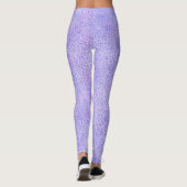 Leggings Parties scintillant violette (Dos)