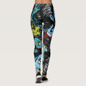 Leggings Partout guêtres de zombi (Dos)