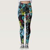 Leggings Partout guêtres de zombi (Devant)