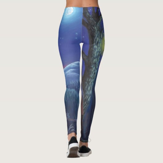 Leggings Partout guêtres maléfiques (Dos)