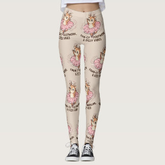 Leggings Pas de fawn-cy et vibes étourdissantes