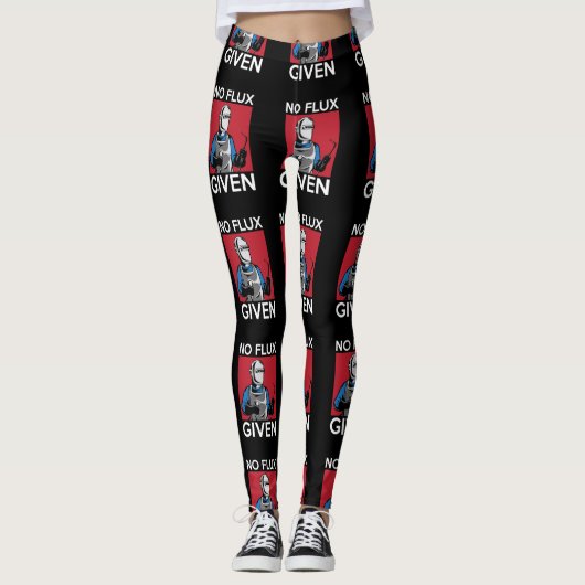 Leggings Pas de flux de soudure amusante pour les soudeurs (Devant)