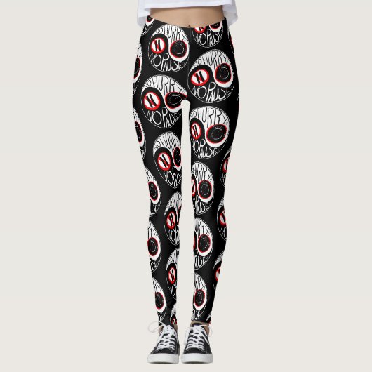 Leggings Pas de hâte, pas de pause (Devant)