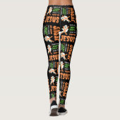 Leggings PAS DE HOCUS POCUS Christian Halloween (Dos)